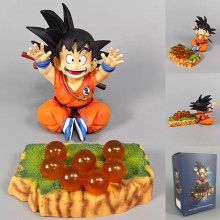 Dragon Ball Son Goku make a wish anime figure