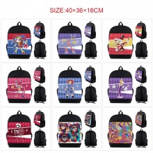 The Amazing Digital Circus anime nylon backpack ba...