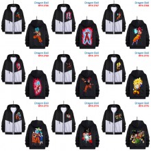 Dragon Ball anime zipper cotton long sleeve hoodie...