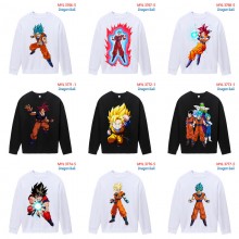 Dragon Ball anime long sleeve round neck thin cott...