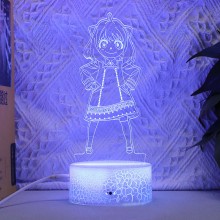 SPY x FAMILY Anime Acrylic Figure 3D Lamp USB Night Light