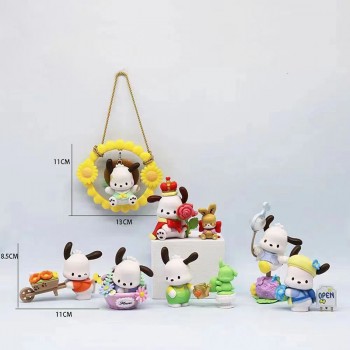 Pochacco anime figures set(9pcs a set)(OPP bag)