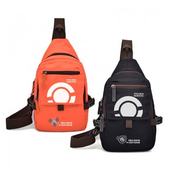 Pokemon anime canvas chest pack bag