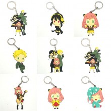 SPY x FAMILY anime two-sided key chain