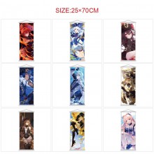 Genshin Impact game wall scroll wallscrolls 25*70C...