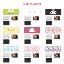 Melody kitty Cinnamoroll Kuromi Pochacco big mouse pad mat 30*80CM