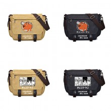 Chainsaw Man anime canvas satchel shoulder bag