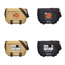 Chainsaw Man anime canvas satchel shoulder bag