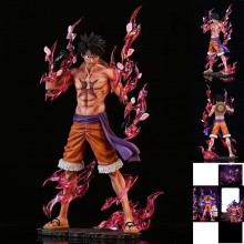 One Piece Flowing Cherry Monkey D Luffy anime figu...