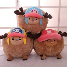 One Piece Chopper anime plush warm hand pillow