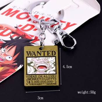 One Piece anime key chain