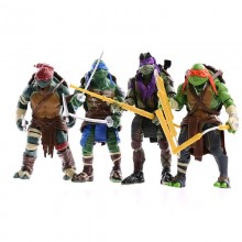 Teenage Mutant Ninja Turtles anime figures set(4pc...