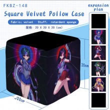 Sailor Moon anime square velvet pillow