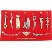 League of Legends anime cos weapons set