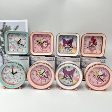Sanrio Melody kitty Cinnamoroll Kuromi anime clock...