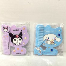 Sanrio Melody kitty Cinnamoroll Kuromi anime mirro...