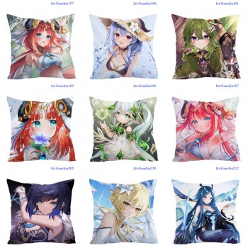 Genshin Impact game two-sided pillow 40CM/45CM/50CM