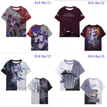 Honkai Star Rail game micro fiber t-shirt t shirts