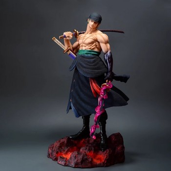 One Piece Roronoa Zoro anime big figure 73cm