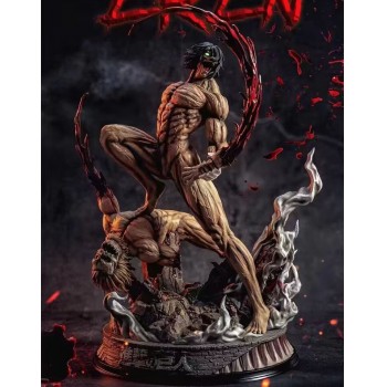 Attack on Titan Eren Jaeger giant anime figure