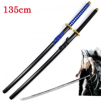 Final Fantasy 7 Sephiroth game cosplay weapon knife wooden swords 135cm