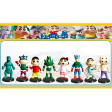 Crayon Shin-chan anime figures set(8pcs a set)(OPP...