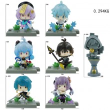 Genshin Impact game figures set(7pcs a set)(OPP ba...