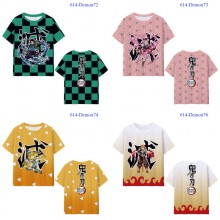 Demon Slayer anime micro fiber t-shirt t shirts