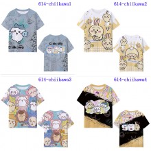 Chiikawa anime micro fiber t-shirt t shirts