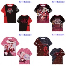 Hazbin Hotel anime micro fiber t-shirt t shirts