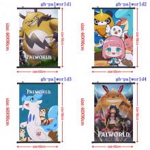 Palworld game wall scroll wallscrolls