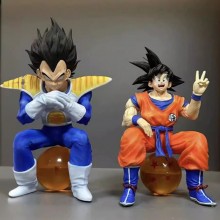 Dragon Ball White Hole Son Goku Vegeta sitting bal...