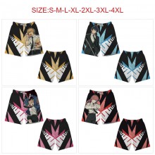 Chainsaw Man anime beach short pants summer thin trousers