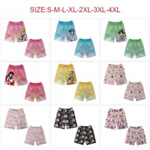 Sailor Moon anime beach short pants summer thin tr...