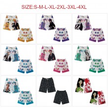 Bleach anime beach short pants summer thin trouser...