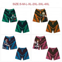 My Hero Academia anime beach short pants summer th...