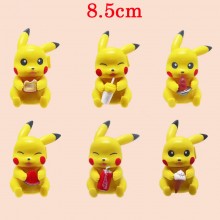 Pokemon Pikachu anime figures set(6pcs a set)(OPP ...