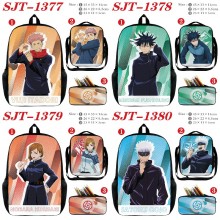 Jujutsu Kaisen anime nylon backpack bag shoulder p...