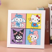 Sanrio Melody kitty Cinnamoroll Kuromi diy diamond...