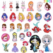 The princess anime cloth patches stickers