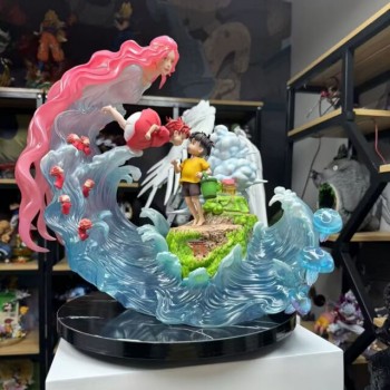 Ponyo on the Cliff anime figure