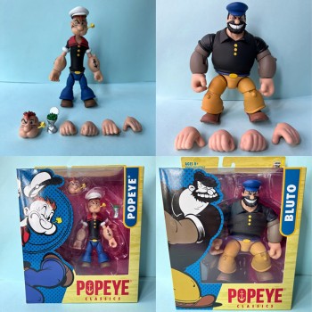 Genuine Popeye the Sailor Popeye Bluto anime action figure