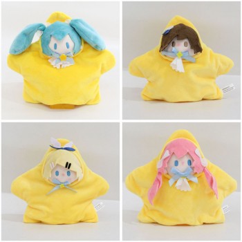 9inches Hatsune Miku hand puppet anime plush doll 23cm