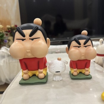 Crayon Shin-chan and Nohara Shiro anime figures set