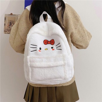 Hello kitty anime plush backpack bags