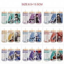 Honkai Star Rail game frosted glass cups 350ml/450...