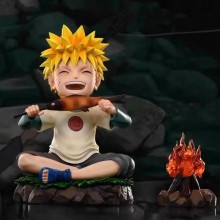 Naruto Uzumaki Naruto eating fish anime figure