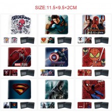 Super Hero Iron Siper Super Man wallets purse