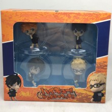 Haikyuu anime figures set(4pcs a set)