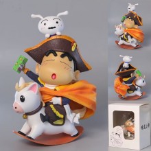 Crayon Shin-chan cos Napoleon rocking horse anime ...